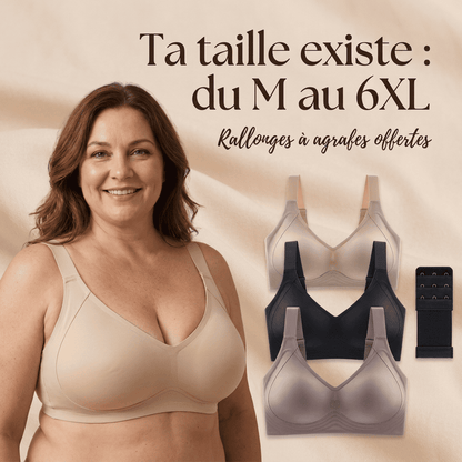 Enfin un soutien - gorge que tu ne rêveras pas d'arracher en rentrant le soir. - CURVILINES