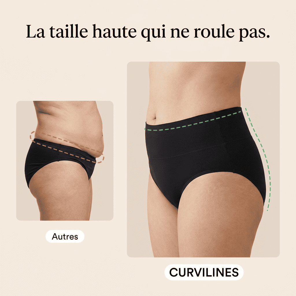 Le confort qui te lisse, sans jamais te comprimer. - CURVILINES