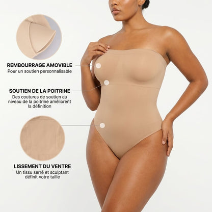 Body Gainant Bustier — Dos Nu - CURVILINES