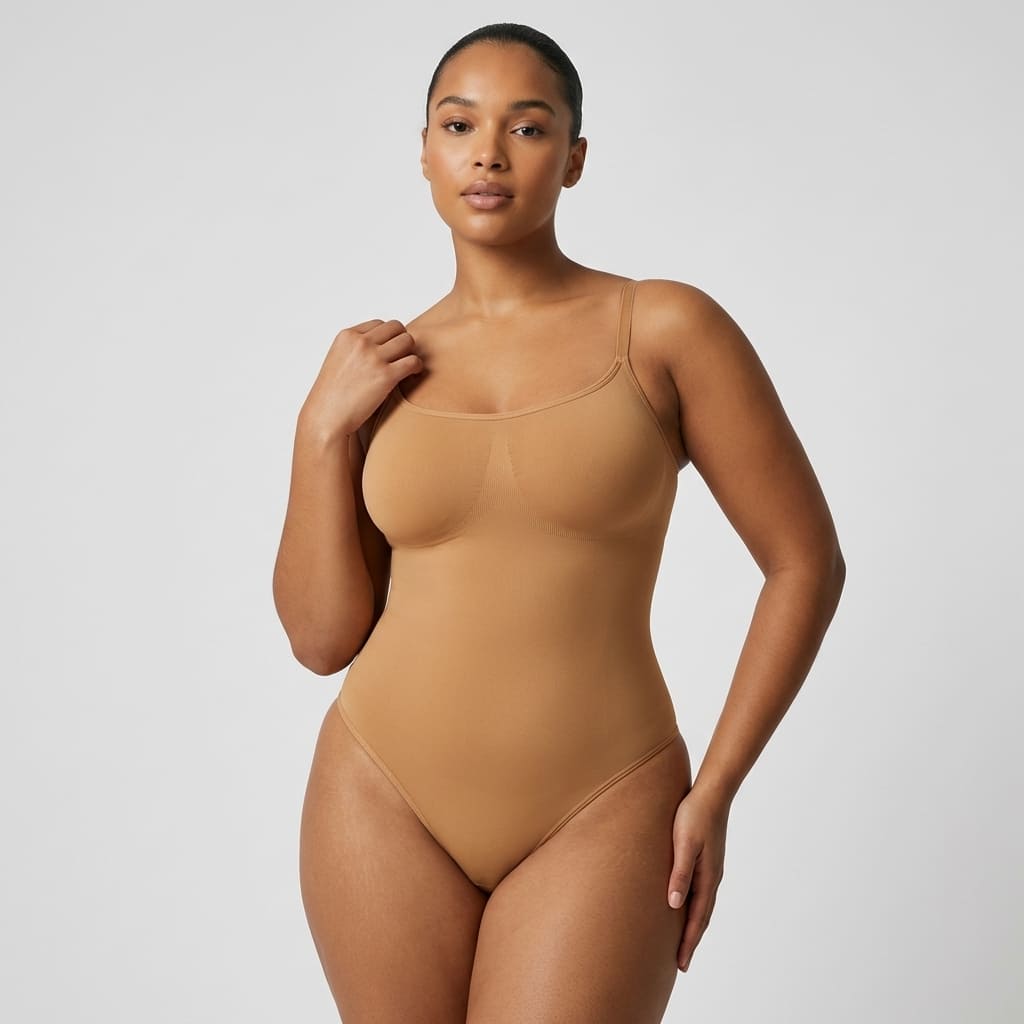 Body Ventre Plat — Bretelles Ajustables - CURVILINES