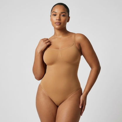 Body Ventre Plat — Bretelles Ajustables - CURVILINES
