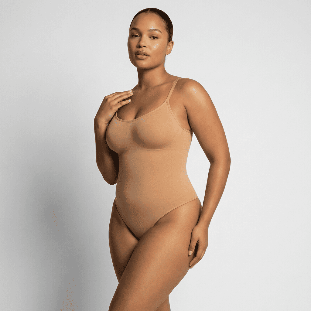 Body Ventre Plat — Bretelles Ajustables - CURVILINES