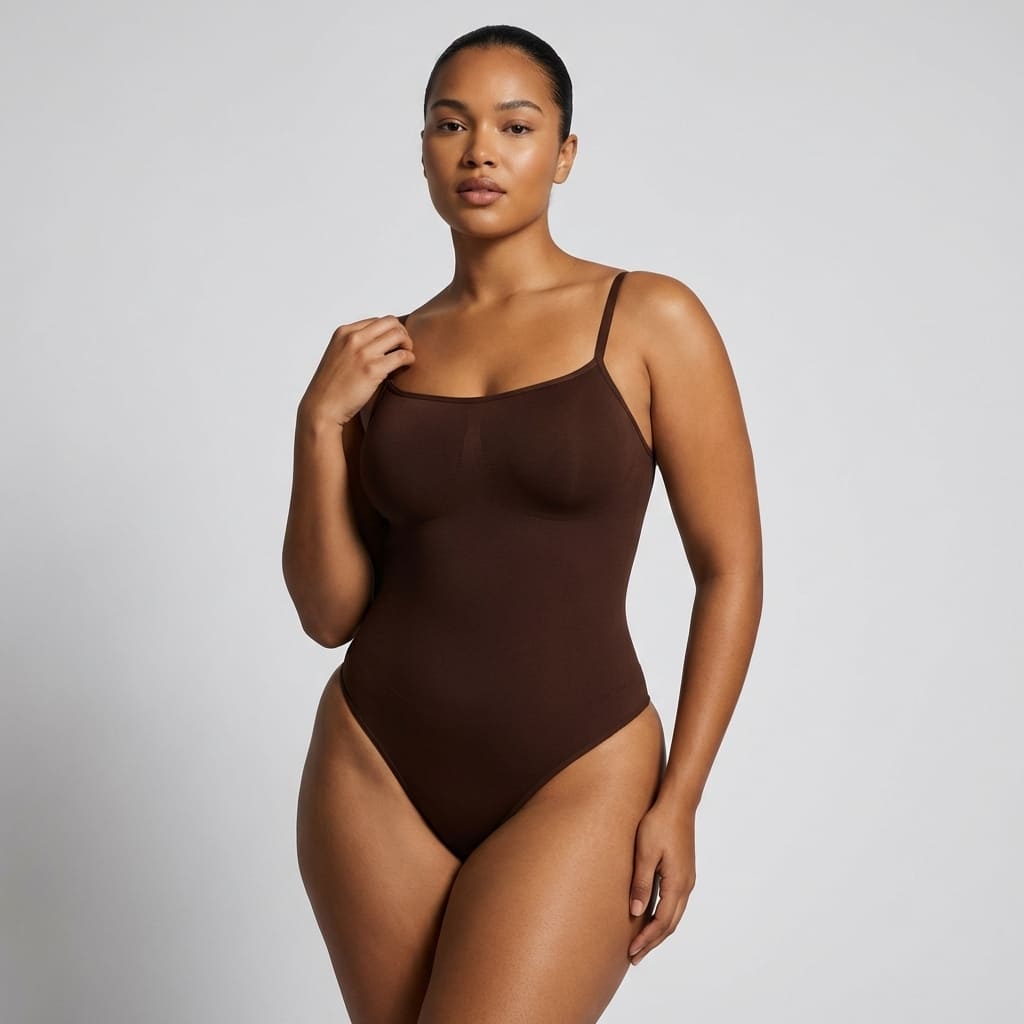 Body Ventre Plat — Bretelles Ajustables - CURVILINES