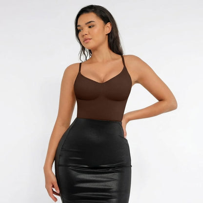 Body Ventre Plat — Bretelles Ajustables - CURVILINES