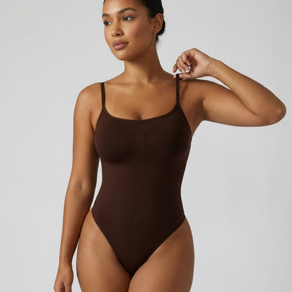 Body Ventre Plat — Bretelles Ajustables - CURVILINES