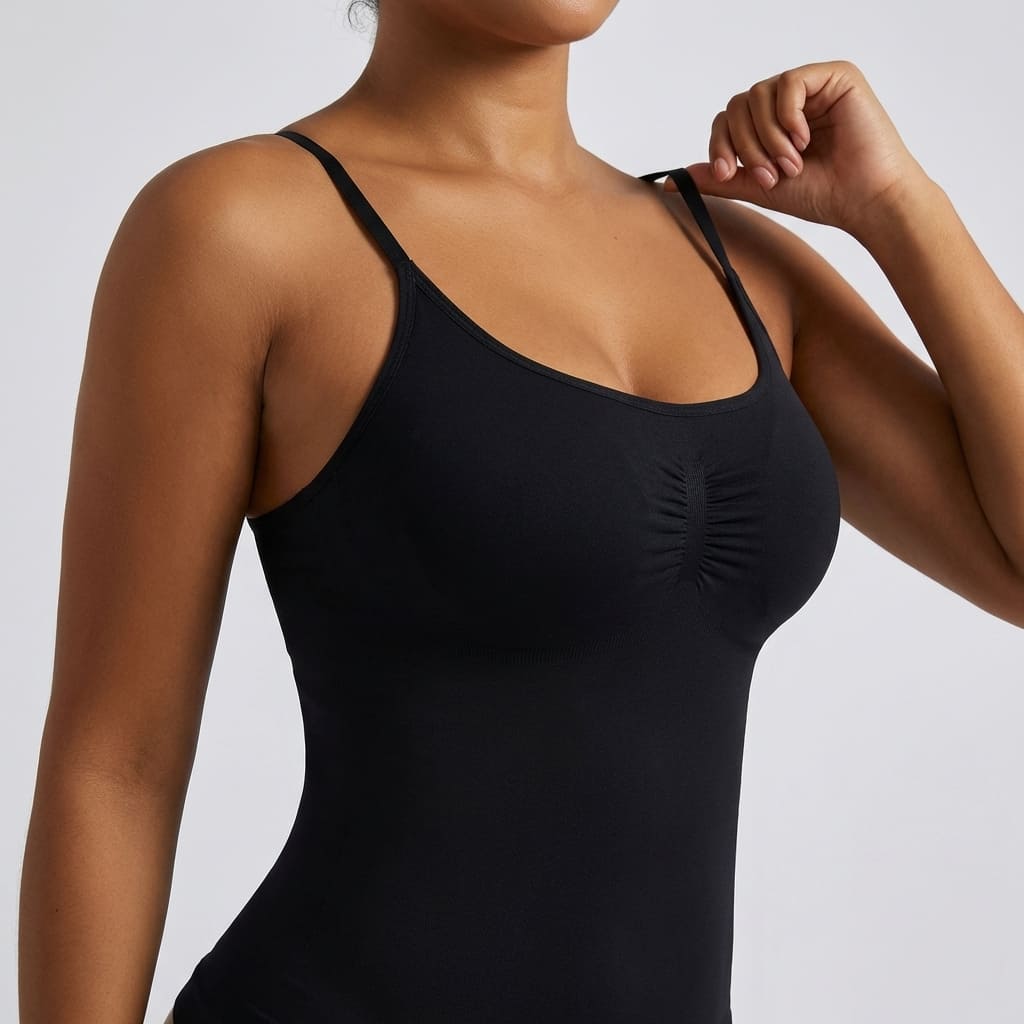 Body Ventre Plat — Bretelles Ajustables - CURVILINES