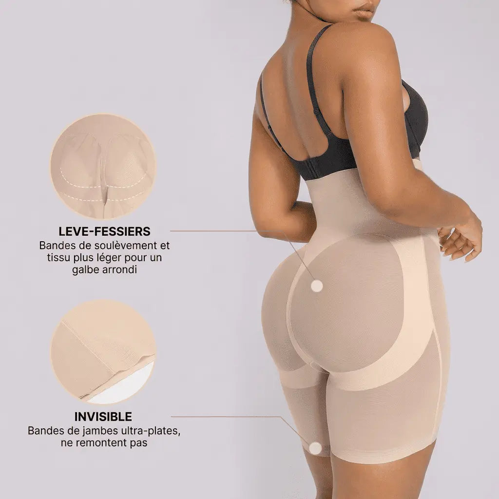 Short Gainant — Effet Lissant - CURVILINES