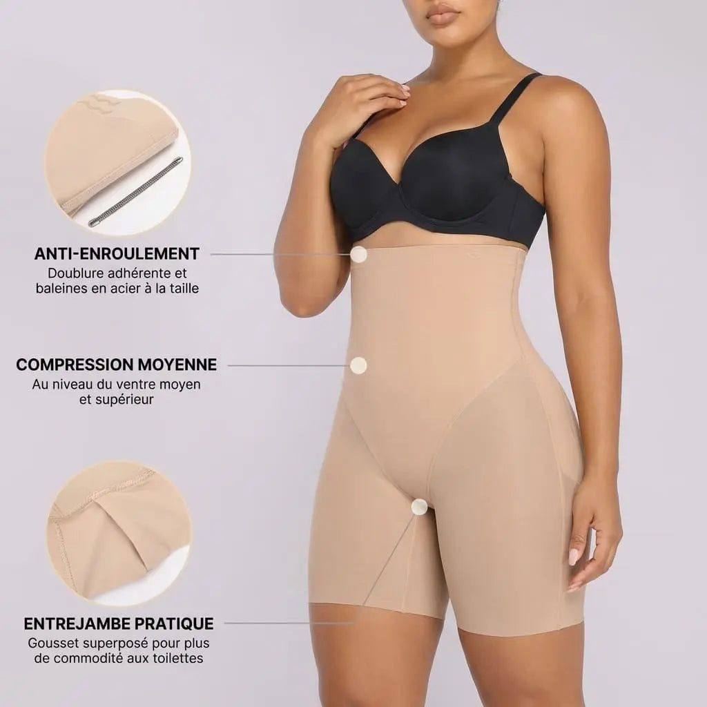 Short Gainant — Effet Lissant - CURVILINES