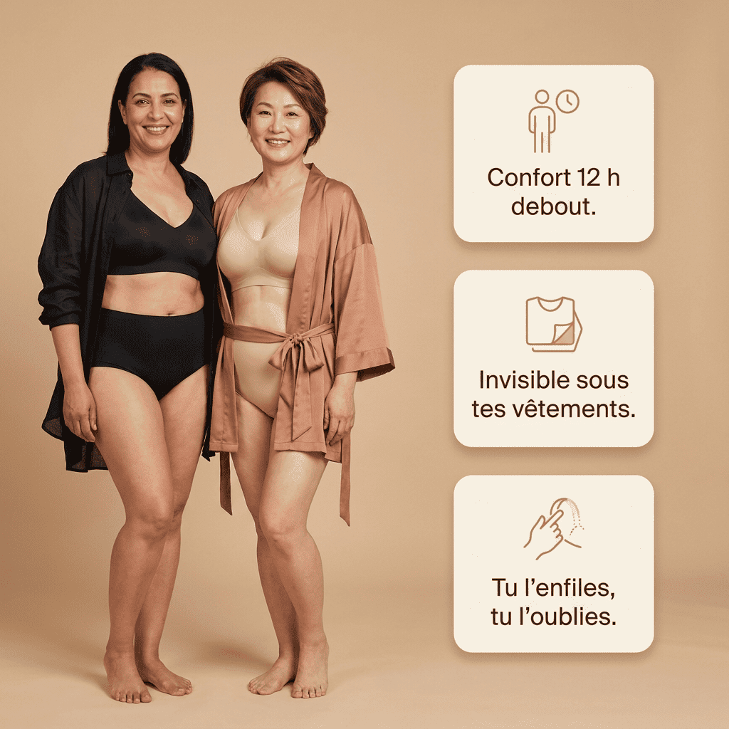Soutien-gorge sans armature · Fortes poitrines (jusqu'au G) - CURVILINES